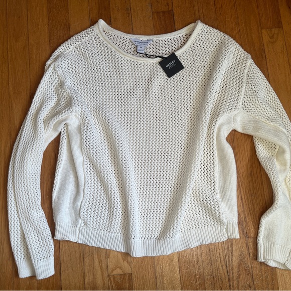 Modern Supply by Sanctuary Open Knit Sweater M - Picture 2 of 11
